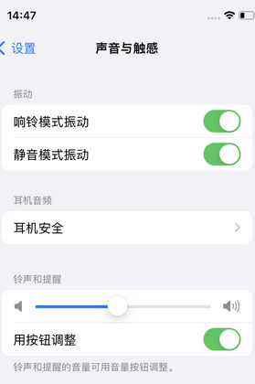 黑水苹果锁屏维修分享iPhone锁屏时声音忽大忽小调整方法