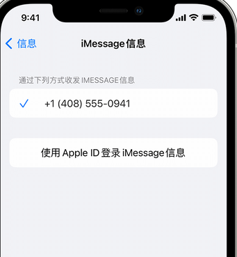 黑水apple维修iPhone上无法正常发送iMessage信息 