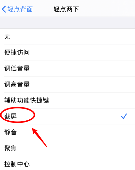 黑水苹果手机维修分享iPhone12如何启用双击截屏 